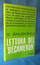 Viktor sklovskij lettura usato  Torino