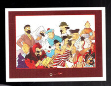 Tintin. carte postale d'occasion  Neaufles-Saint-Martin