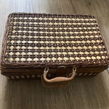 Picnic wicker hamper for sale  HYDE