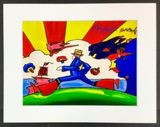 Peter max 14x11 for sale  Hawkinsville