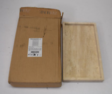 Bandeja de banheiro Zara Home bege mármore retangular 11 x 6 original do fabricante 3533/102 comprar usado  Enviando para Brazil