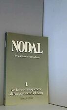 Nodal. tome conséquences d'occasion  Pontorson
