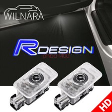 2X Logotipo de Luzes de Cortesia para Porta de Carro para VOLVO R Design S V XC 40 60 80 90, usado comprar usado  Enviando para Brazil