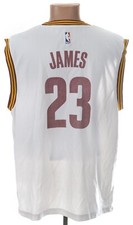 CAMISA DE BASQUETE NBA CLEVELAND CAVALIERS #23 JAMES ADIDAS L, usado comprar usado  Enviando para Brazil