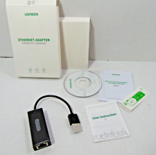 Adaptador Ethernet UGREEN USB para 10 100 Mbps adaptador de rede RJ45 adaptador de LAN com fio comprar usado  Enviando para Brazil