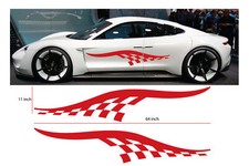 Adesivos de vinil gráfico Redcc bandeira quadriculada carro caminhão corrida listras comprar usado  Enviando para Brazil