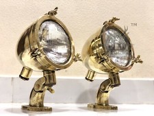 Luz de ponto antiga para barco marítimo náutico mini navio 2 peças comprar usado  Enviando para Brazil