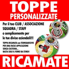 Toppe personalizzate logo usato  Cerignola