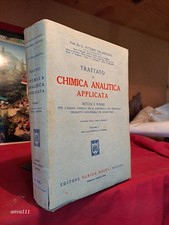 Trattato chimica analitica usato  Roe Volciano