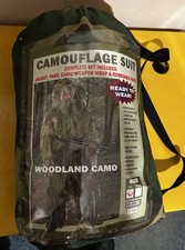 Terno Ghillie Camuflado Folha 3D G/XL – Caça, Airsoft, Paintball + Envoltório para Arma e Bolsa, usado comprar usado  Enviando para Brazil