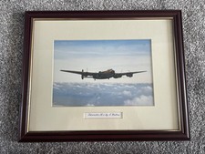 Lancaster bomber framed for sale  GREAT YARMOUTH