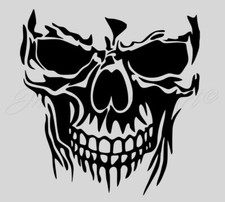 Skull totenkopf aufkleber gebraucht kaufen  Papenburg