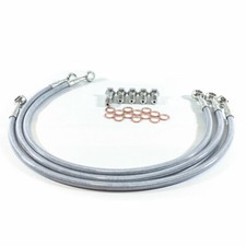 KIT DE LINHA DE FREIO DIANTEIRO YAMAHA 2003 XV 1600 ROAD STAR LE / MIDNIGHT GALFER SS comprar usado  Enviando para Brazil