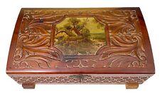 Carved wood box for sale  Plantersville