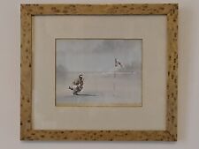 Aquarelle golfeur gaudin d'occasion  Nonancourt