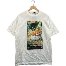 Camiseta Vintage Warner Bros Invades From Outer Space G comprar usado  Enviando para Brazil