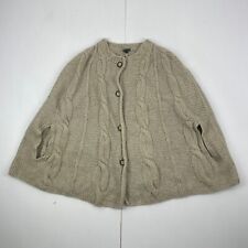 Poncho large grey for sale  WORTHING