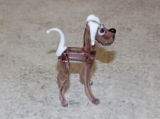 Blown glass dog d'occasion  Expédié en Belgium