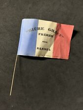 Ancien drapeau publicitaire d'occasion  Pont-de-l'Arche