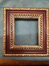 Cornice vintage dorata usato  Italia