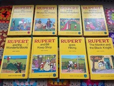 Collection vintage rupert for sale  WATFORD