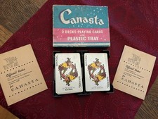 Canasta vtg playing for sale  Greenville