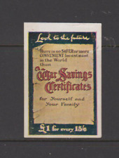 Wwi war savings for sale  SPALDING