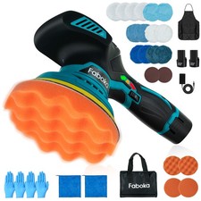 FABOKA 6 POLEGADAS POLIDOR TAMPÃO SEM FIO 12V DUPLA AÇÃO ORBITAL FA001 - AZUL comprar usado  Enviando para Brazil