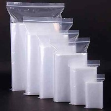 Sacos de vedação de aderência auto-seláveis polietileno transparente poli plástico com zíper trava todos os tamanhos comprar usado  Enviando para Brazil