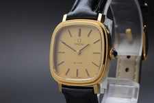 Vintage Anos 70 Omega De Ville Mostrador Dourado Tonneau Relógio Vestido de Vento Manual [Quase Perfeito] comprar usado  Enviando para Brazil