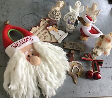 Collection christmas decoratio for sale  LOUGHBOROUGH