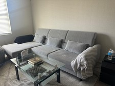 Gray couch ikea for sale  Saint Hedwig