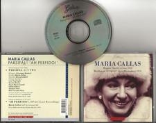 MARIA CALLAS Wagner's Parsifal Beethoven "Ah Perfido!" opera cd last recording, usado comprar usado  Enviando para Brazil