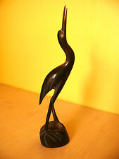 Wooden stork ornament for sale  BASINGSTOKE