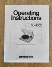 Manual Panasonic SL-H302 comprar usado  Enviando para Brazil