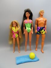 Muñeca Barbie Tropical Patrón De Colección Pelo Más Largo Ever Kira Mojada y Salvaje y Ken segunda mano  Embacar hacia Argentina