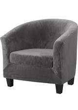 Grey tub chair for sale  HOCKLEY