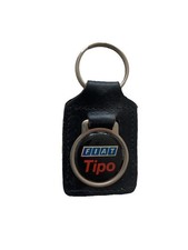 Black leather keyring for sale  LEICESTER
