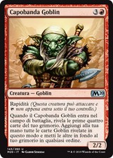 Mtg goblin ringleader usato  Italia