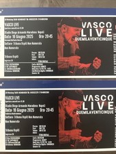 Biglietti vasco rossi usato  San Cipriano d'Aversa