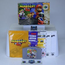 Mario Kart 64 N64 na caixa com manual + inserções - Autêntico + protetor - Nintendo 64 comprar usado  Enviando para Brazil
