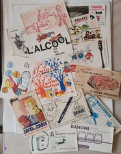 Lot buvards publicitaires d'occasion  Paris XIV