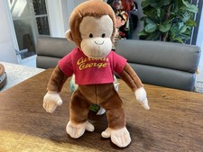 Curious george beanie for sale  BLYTH
