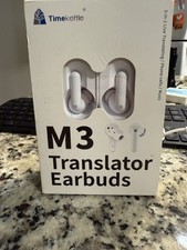 Timekettle M3 tradutor fone de ouvido intra-auricular sem fio música e chamadas Bluetooth aberto comprar usado  Enviando para Brazil