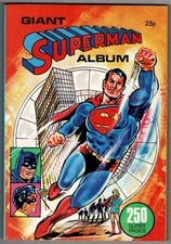 Giant superman album for sale  IPSWICH