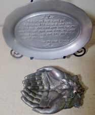 Vintage pewterex tray for sale  Stockbridge