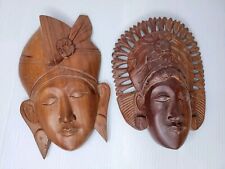 Pair indonesian wood for sale  Covington
