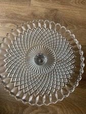 Decorative glass cake for sale  GRAVESEND