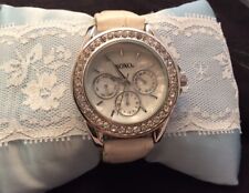 XOXO Women’s X09102BU Analog Display Analog Quartz White Watch comprar usado  Enviando para Brazil