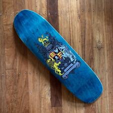 Deck de skate Flip Lance Mountain Crest Pro Shape 9,0"×32,75" mancha azul - NOVO comprar usado  Enviando para Brazil